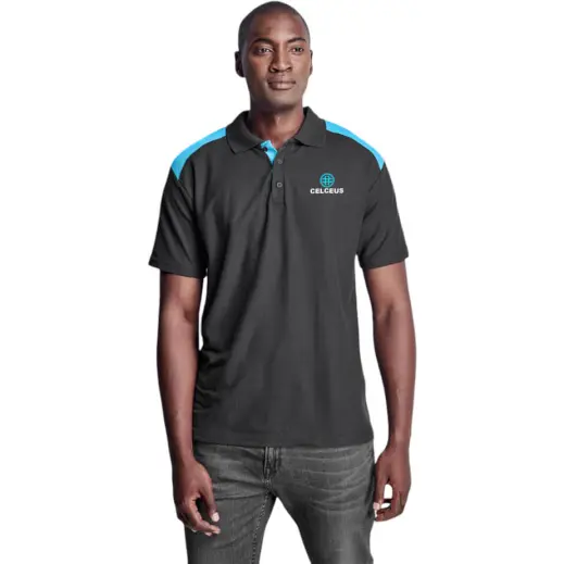 Mens Apex Golf Shirt Model